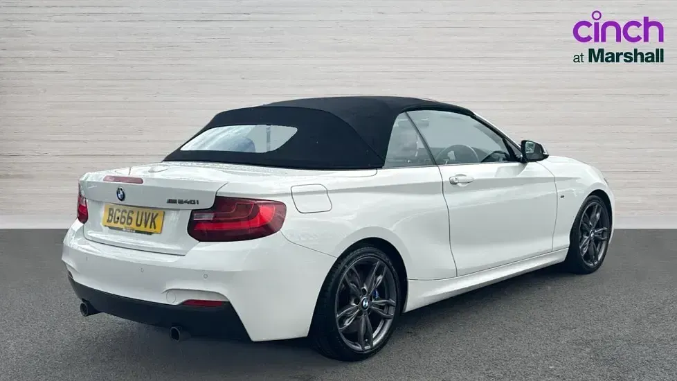 Used BMW M240i M Sport 340 HP (250 kW) 2016 White Coupe
