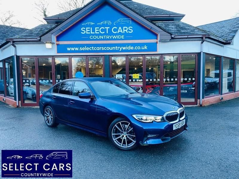 Used BMW 320 Sport Line 190 HP (139 kW) 2019 Blue Sedan