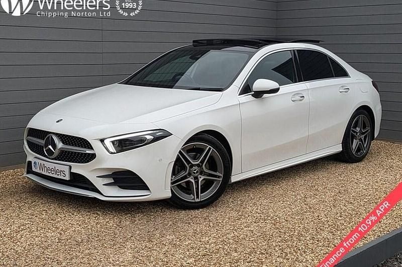White Used 2019 Mercedes A200 AMG Line Premium Sedan | £20,990 (A bit pricey) - Image 1/1