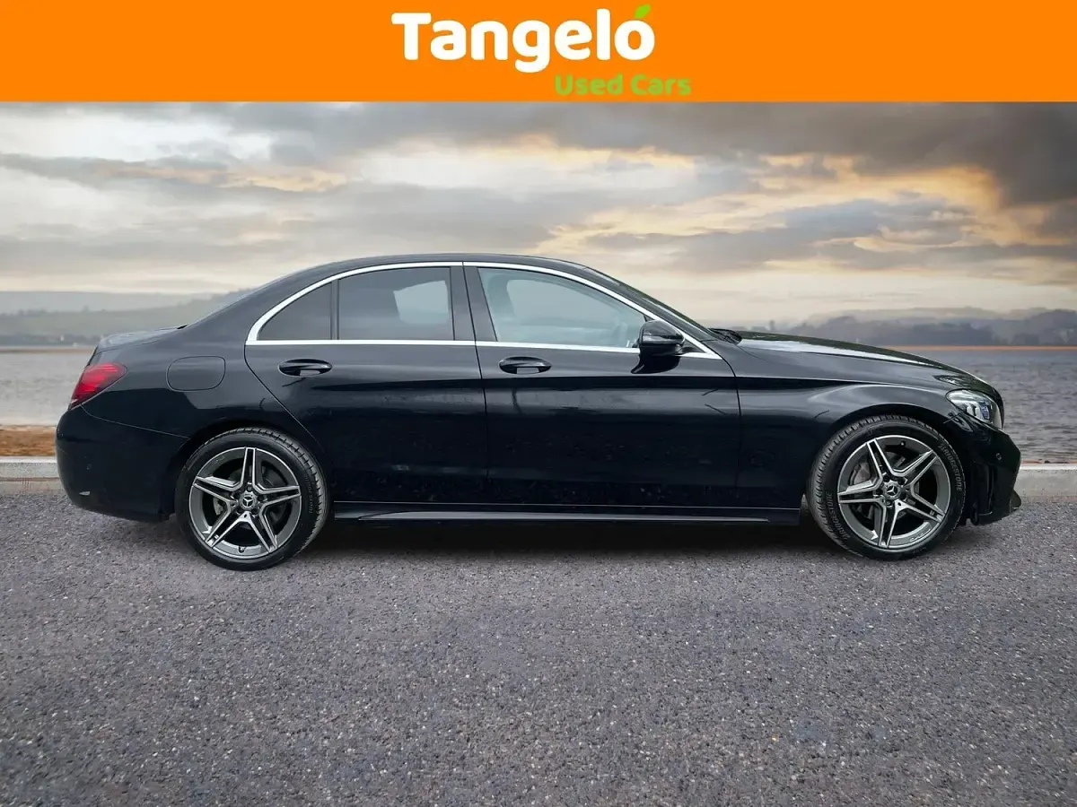 Used Mercedes C220 AMG Line Premium 194 HP (142 kW) 2020 Black Sedan