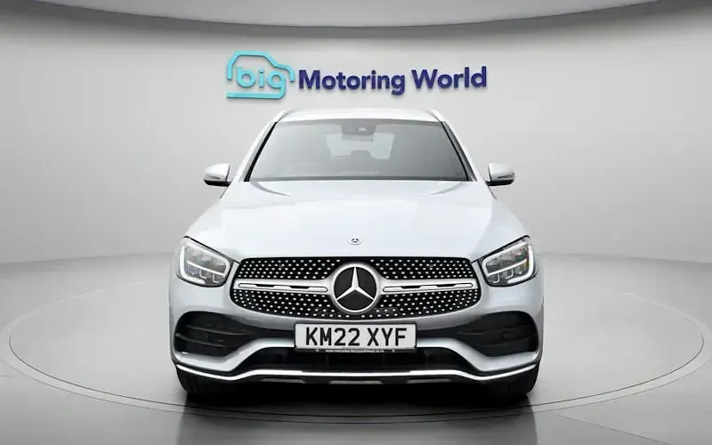 Used Mercedes GLC220 AMG line 194 HP (142 kW) 2022 Silver SUV