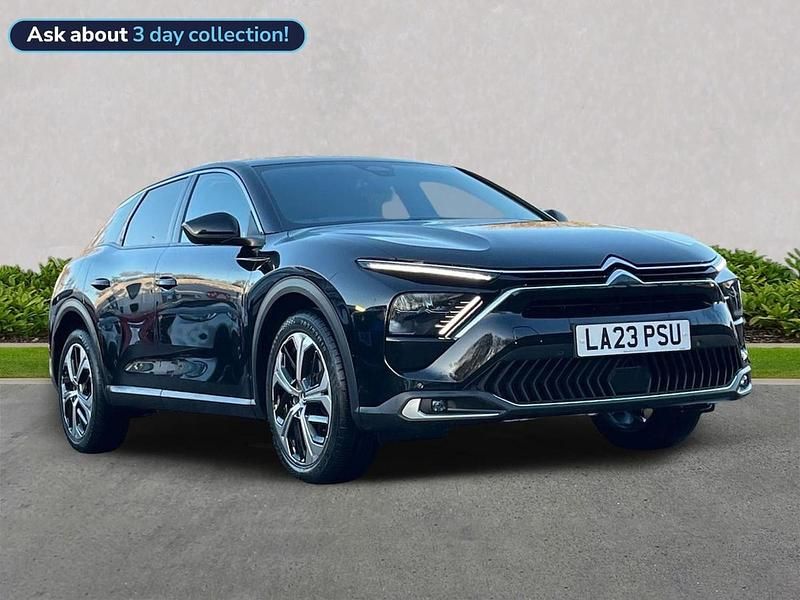 Black Used 2023 Citroën C5 X PureTech Estate | £14,799 (Fair price) - Image 1/4