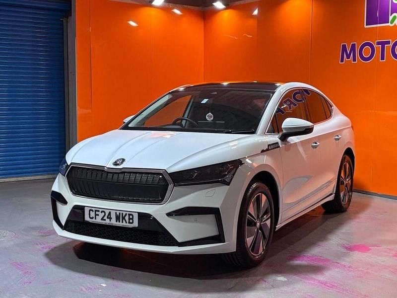 Used Skoda Enyaq iV 175 kW (238 HP) 2025 White SUV