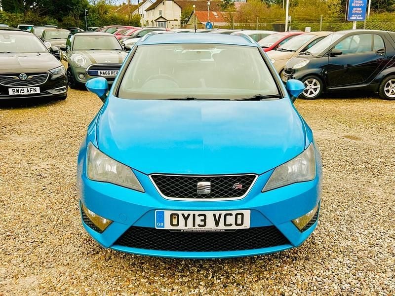 Used Seat Ibiza ST FR 105 HP (77 kW) 2013 Blue Estate
