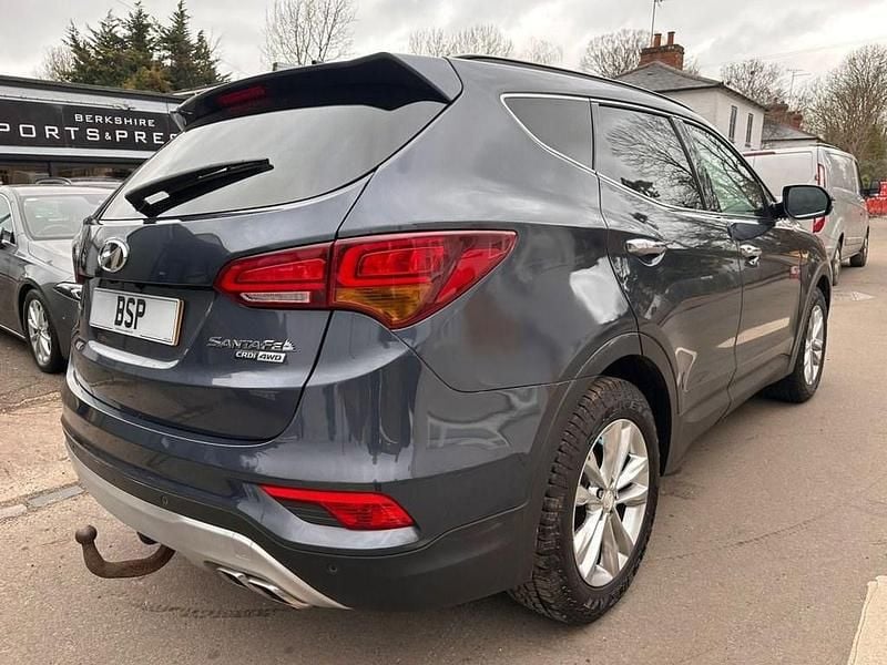 Used Hyundai Santa Fe Premium 200 HP (147 kW) 2016 Blue SUV