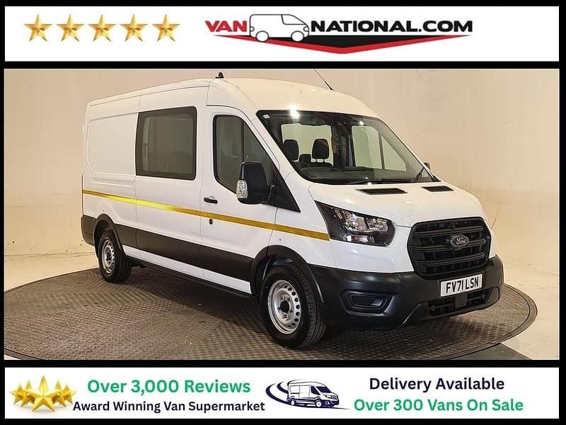 Used Ford Transit 130 HP (95 kW) 2022 White Van