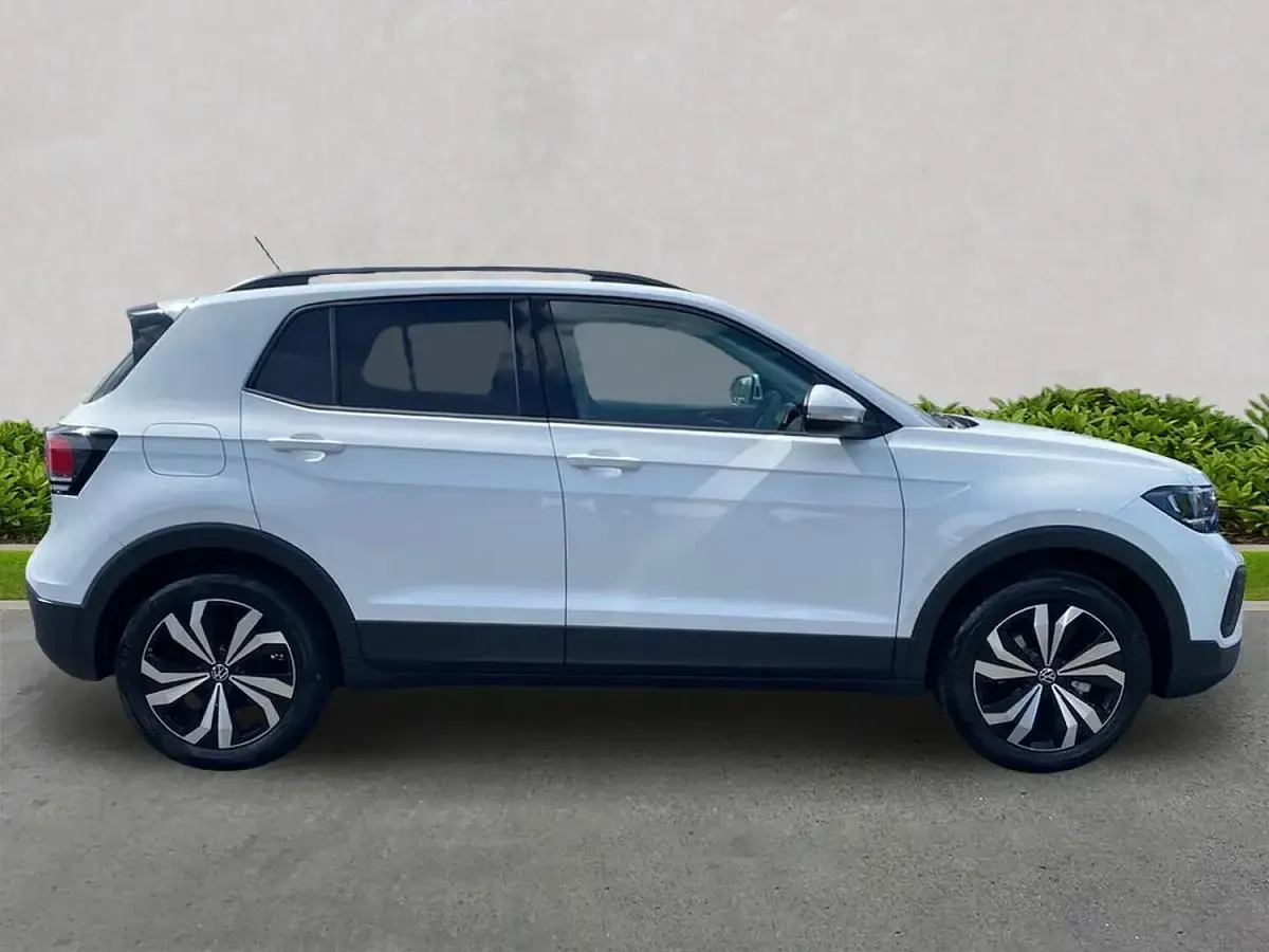 New VW T-Cross Match 95 HP (69 kW) 2026 White SUV