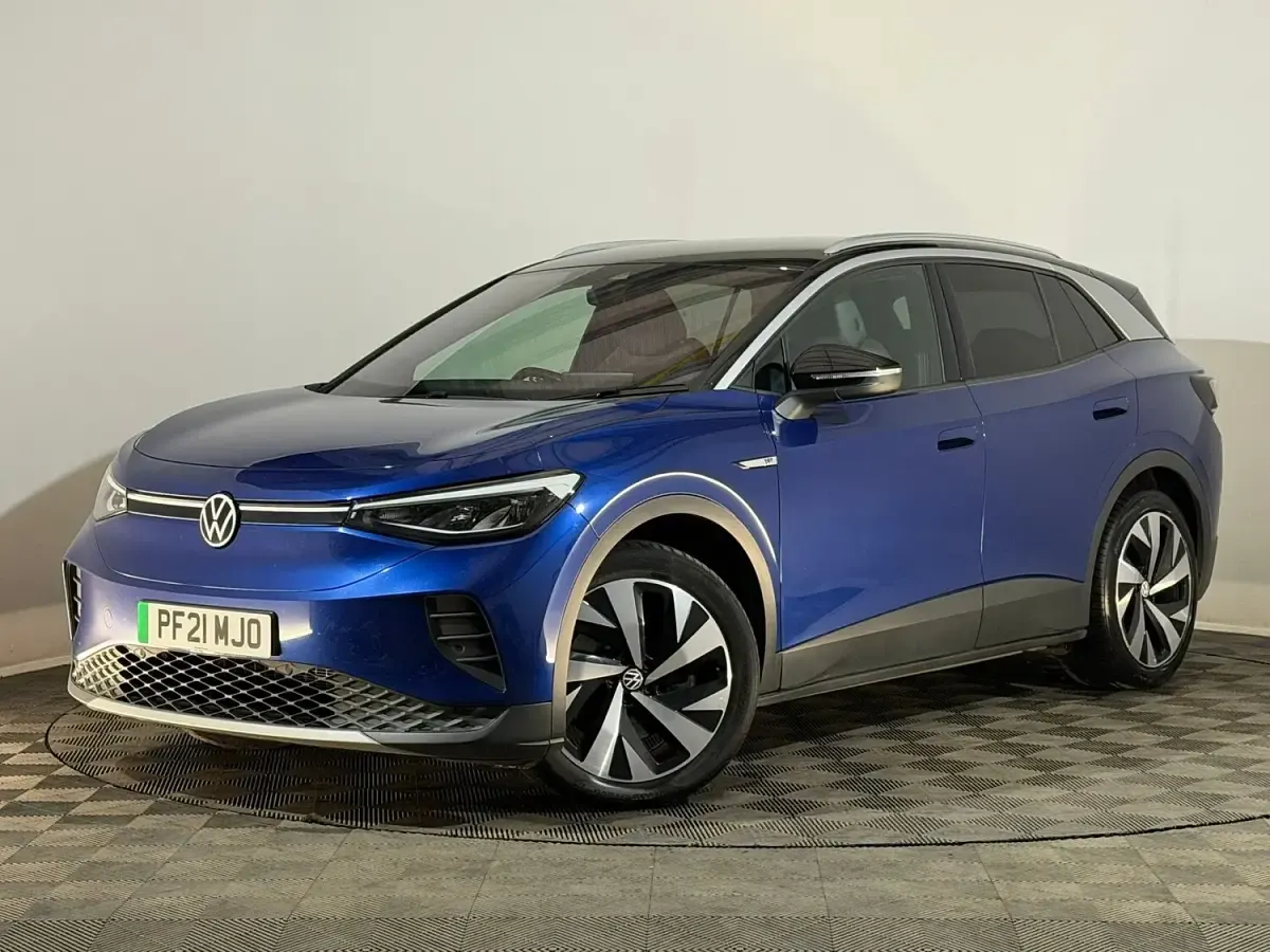 Used VW ID.4 Pro Performance 150 kW (204 HP) 2021 Blue SUV