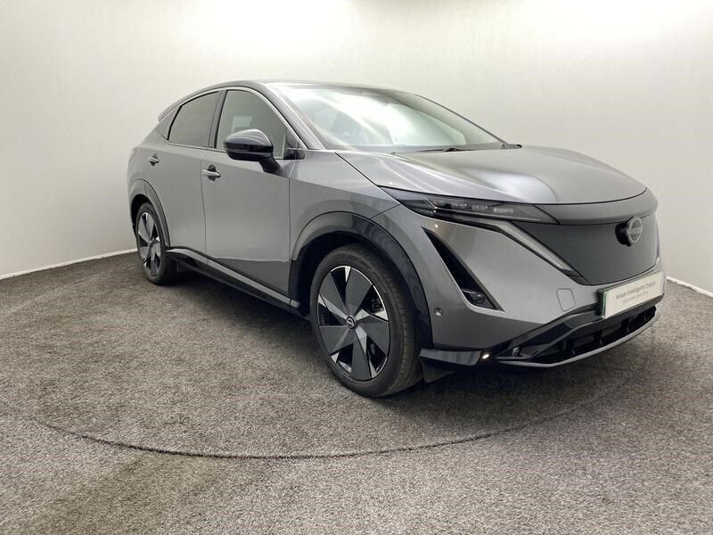 Gun metallic Used 2022 Nissan Ariya Evolve SUV | £29,990 (Fair price) - Image 1/4
