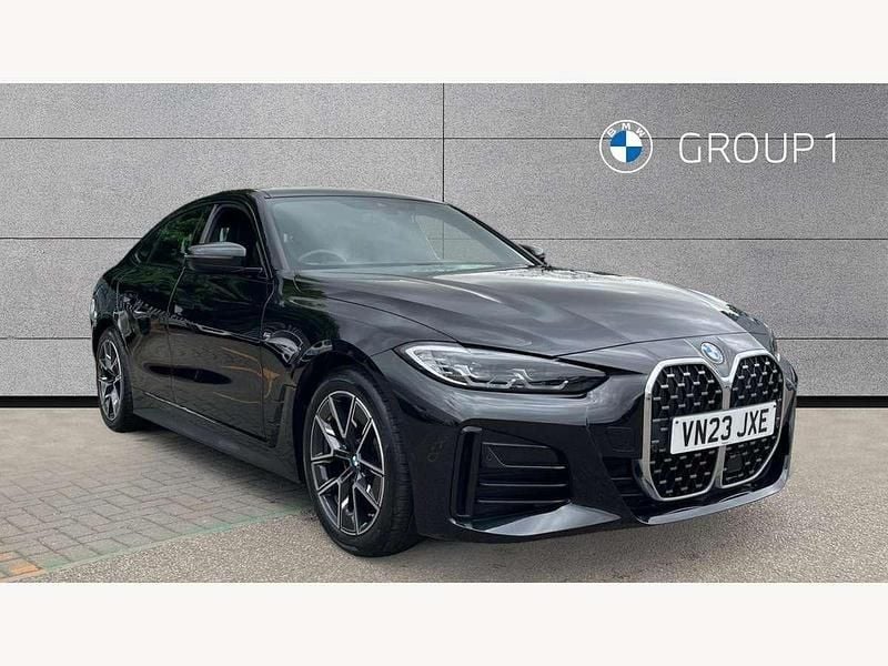 Black Used 2023 BMW 420 M Sport Coupe | £31,991 (Good price) - Image 1/4