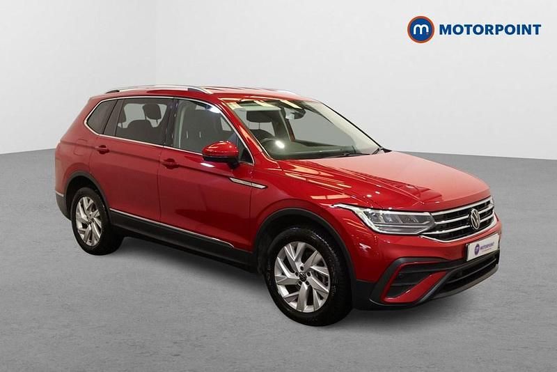 Used VW Tiguan Allspace Life 2022 Red SUV