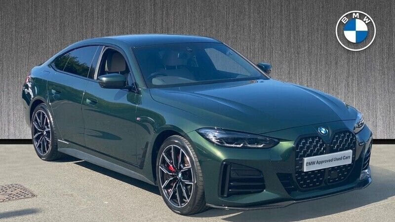 Green Used 2022 BMW 420 Gran Coupé M Sport Coupe | £30,999 (Fair price) - Image 1/4