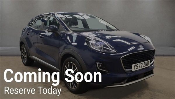Blue Used 2022 Ford Puma Titanium SUV | £17,388 (A bit pricey) - Image 1/1