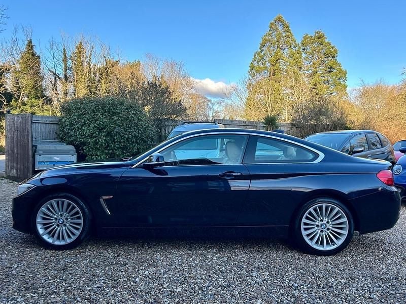 Used BMW 428 Luxury Line 245 HP (180 kW) 2014 Blue Coupe