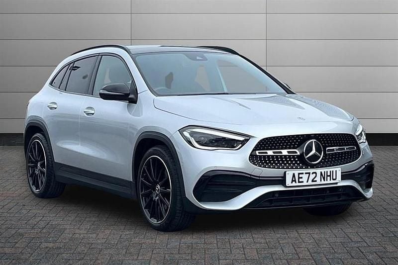 Used Mercedes GLA200 AMG Line Premium Plus 163 HP (119 kW) 2023 Iridium silver SUV