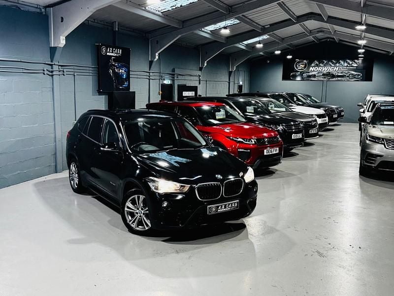 Used BMW X1 Sport Line 150 HP (110 kW) 2016 Black SUV