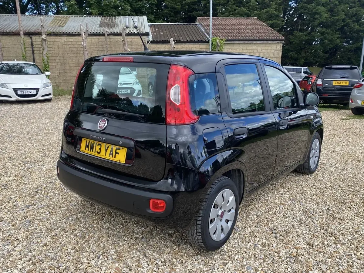 Used Fiat Panda Pop 69 HP (50 kW) 2013 Black Hatchback