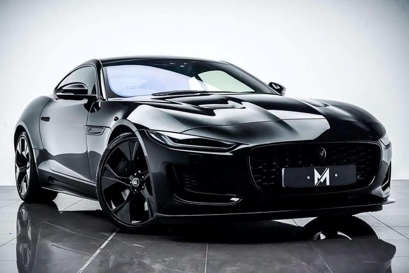 Black Used 2023 Jaguar F-Type Supercharged Coupe | £53,495 (Super price) - Image 1/4