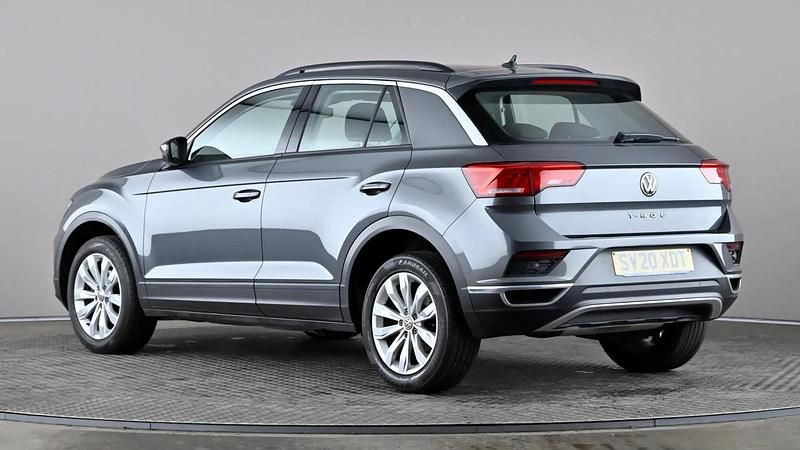 Used VW T-Roc SE 115 HP (84 kW) 2020 Grey SUV