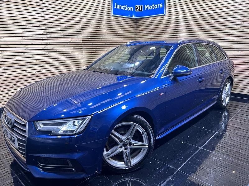 Blue Used 2016 Audi A4 S-Line Estate | £10,490 (A bit pricey) - Image 1/4