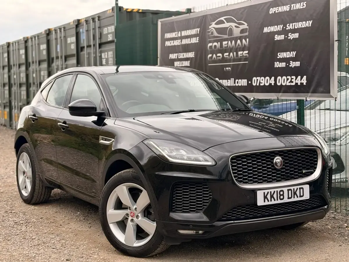 Used Jaguar E-Pace R-Dynamic 2018 Black SUV