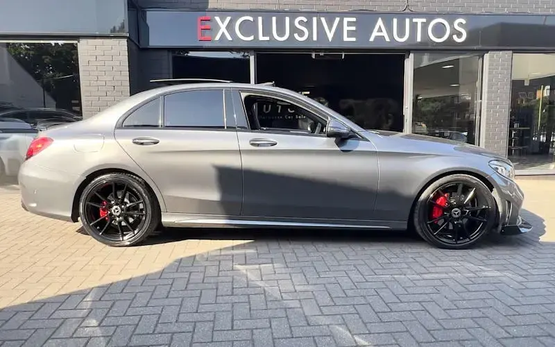 Used Mercedes C220 AMG Line Premium Plus 194 HP (142 kW) 2018 Grey Sedan