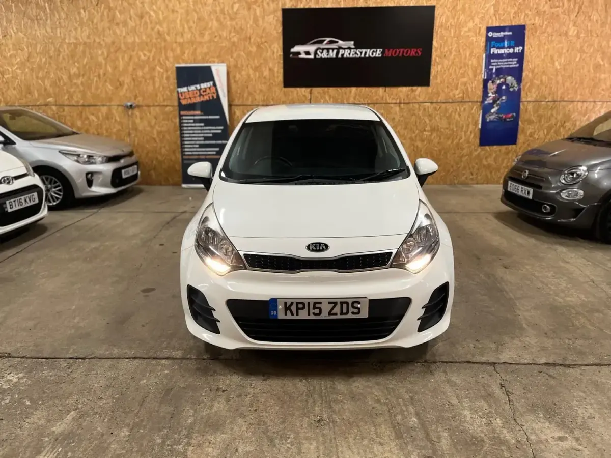 Używany Kia Rio 2015 Biały Hatchback
