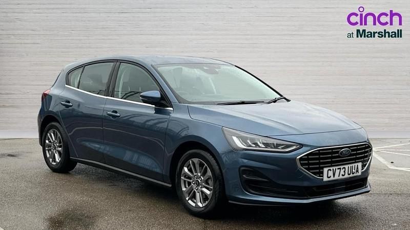 Used Ford Focus Titanium 125 HP (91 kW) 2023 Blue