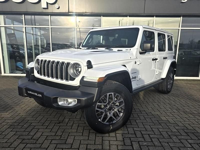 Used Jeep Wrangler Sahara 272 HP (200 kW) 2024 White SUV