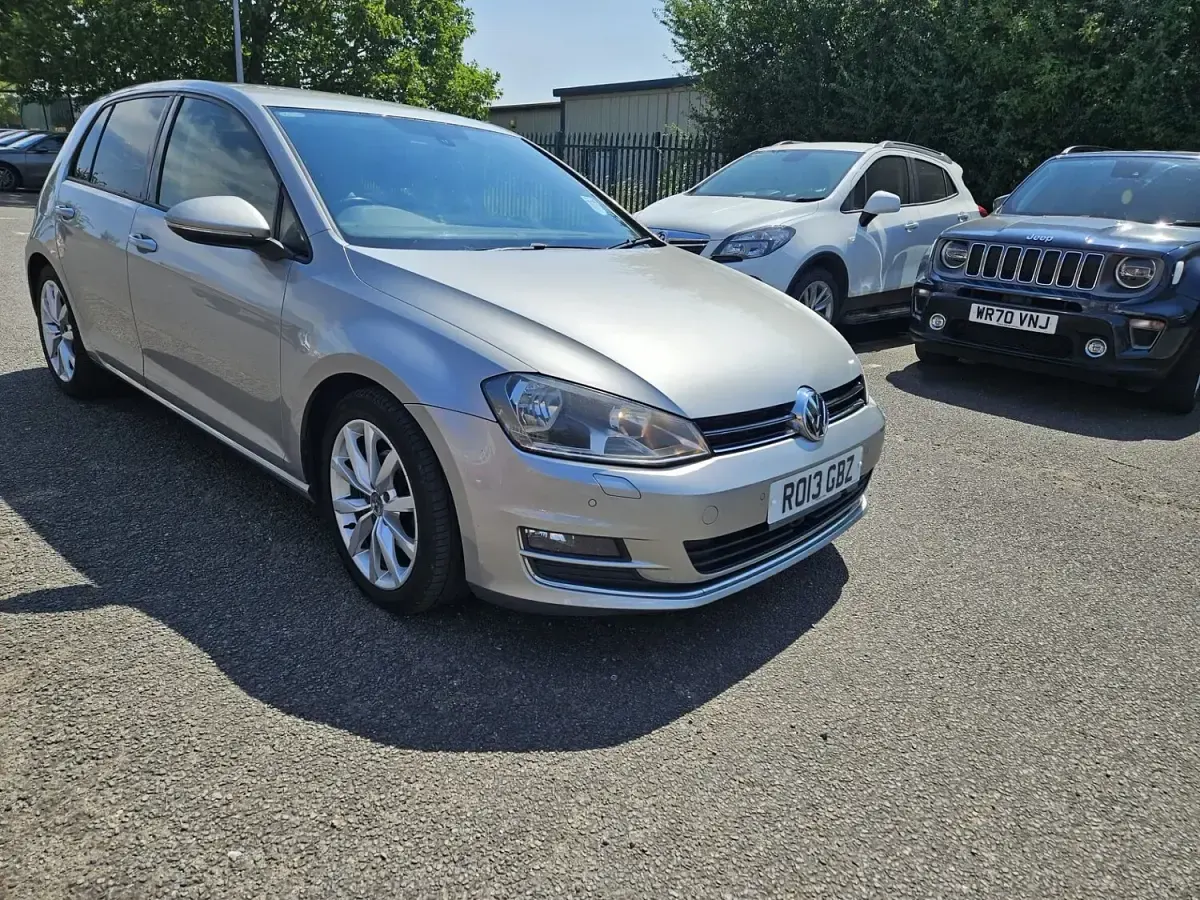 Used VW Golf VII GT 2013 Silver Hatchback