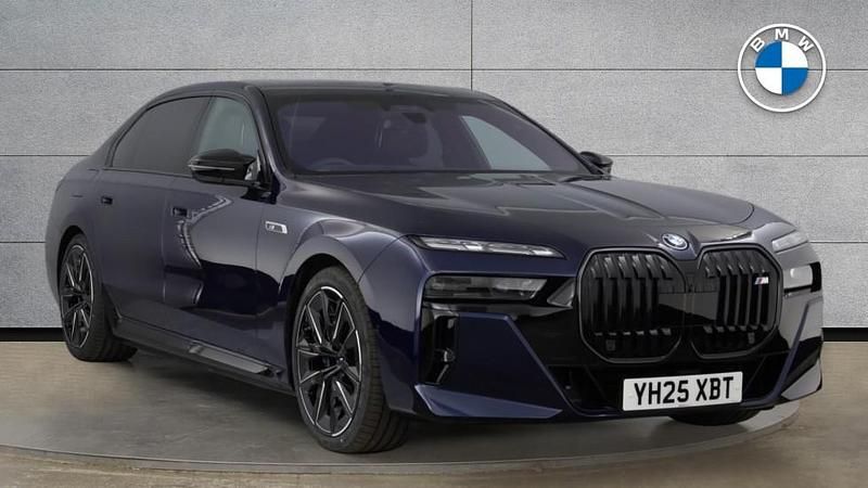 Blue New 2025 BMW M760e Comfort Edition Sedan | £91,950 - Image 1/4