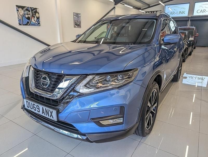 Blue Used 2019 Nissan X-Trail Tekna SUV | £13,495 (Fair price) - Image 1/4