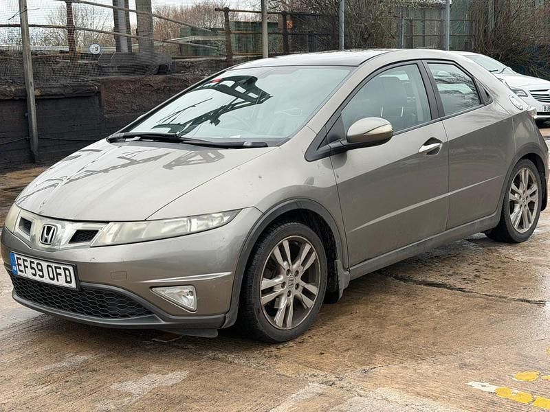 Used Honda Civic EX 2010 Grey Hatchback