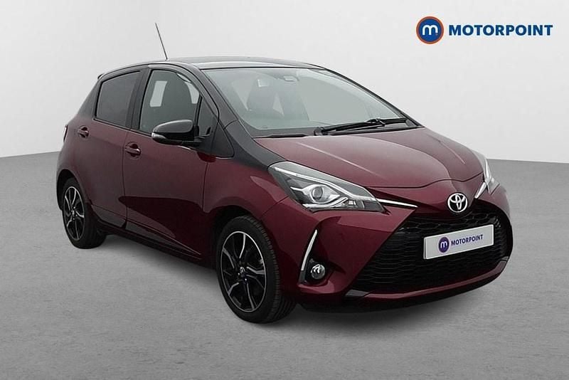 Used Toyota Yaris 2018 Red/black Hatchback