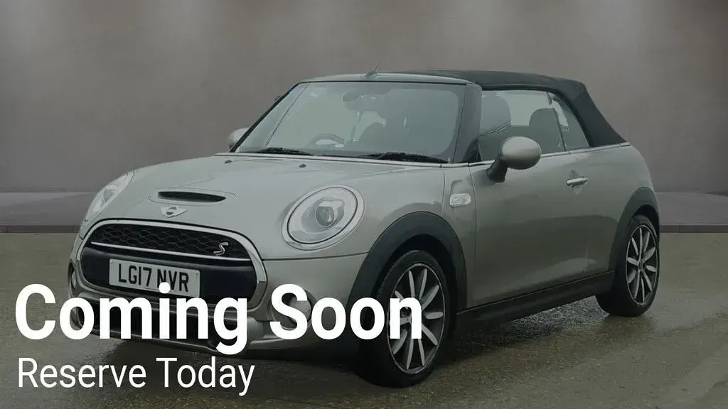 Used Mini Cooper S Cabriolet 192 HP (141 kW) 2017 Silver Cabriolet