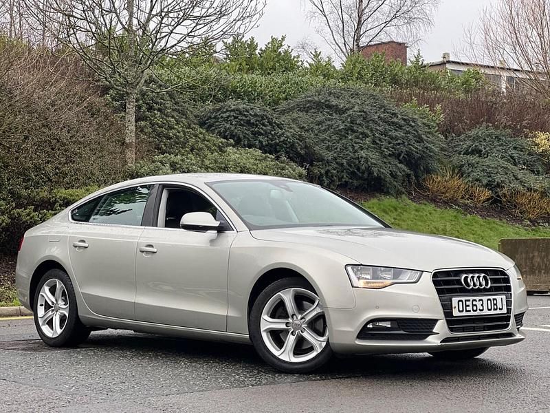 Used Audi A5 Sportback 177 HP (130 kW) 2014 Silver Hatchback