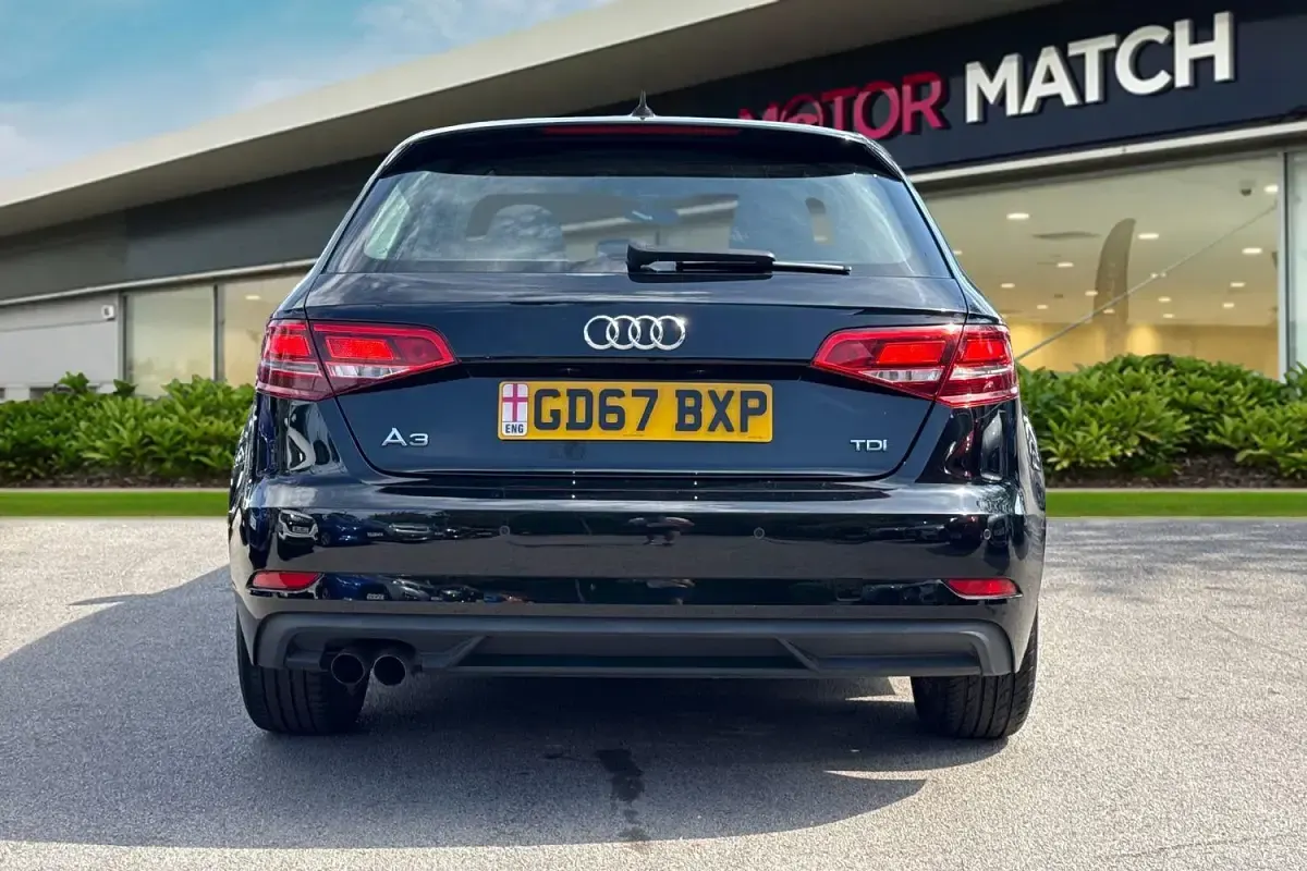 Used Audi A3 Performance 150 HP (110 kW) 2018 Black Sedan