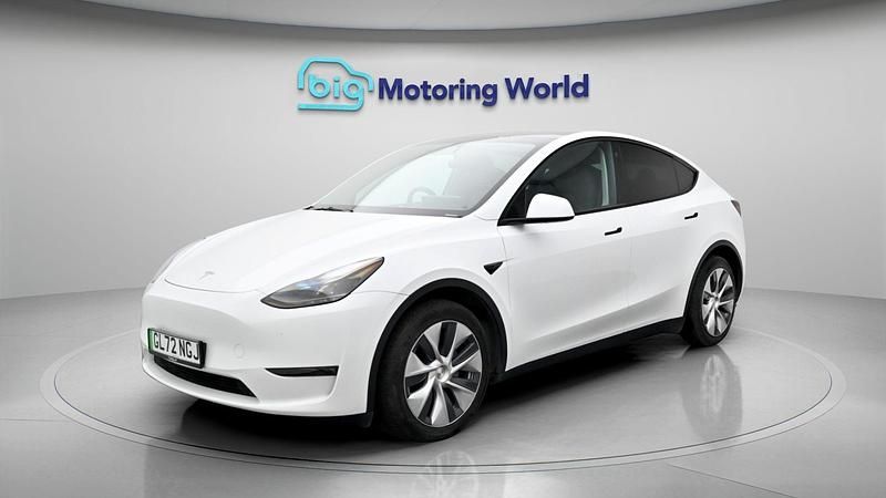 Używany Tesla Model Y Long Range AWD 378 kW (514 KM) 2022 Biały SUV