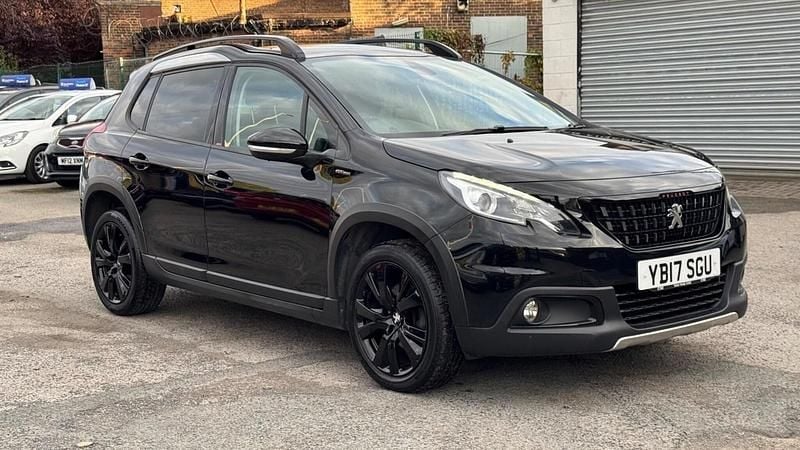 Black Used 2017 Peugeot 2008 GT-line SUV | £6,995 (Good price) - Image 1/3