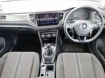 Used VW T-Roc Design 115 HP (84 kW) 2019 White SUV