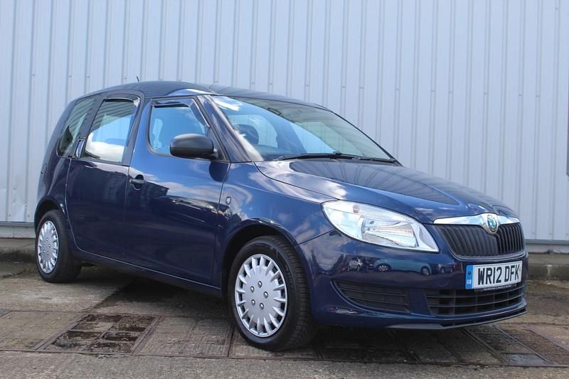 Used Skoda Roomster 105 HP (77 kW) 2012 Blue MPV