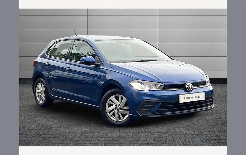 Blue Used 2022 VW Polo Life Hatchback | £15,295 (Good price) - Image 1/4