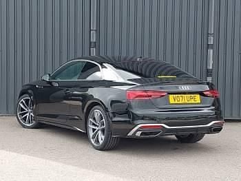 Used Audi A5 S-Line 204 HP (150 kW) 2021 Black Coupe