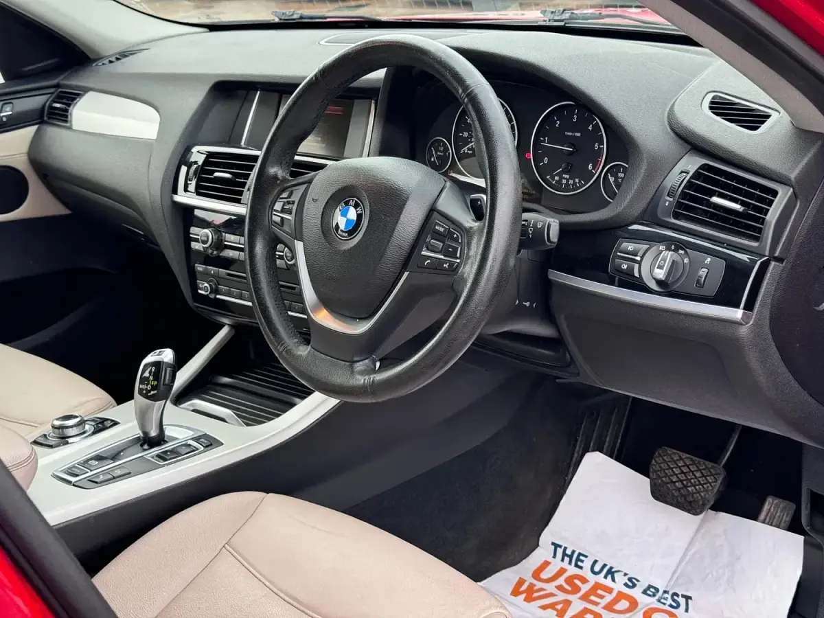 Used BMW X4 Performance 190 HP (139 kW) 2015 Red SUV