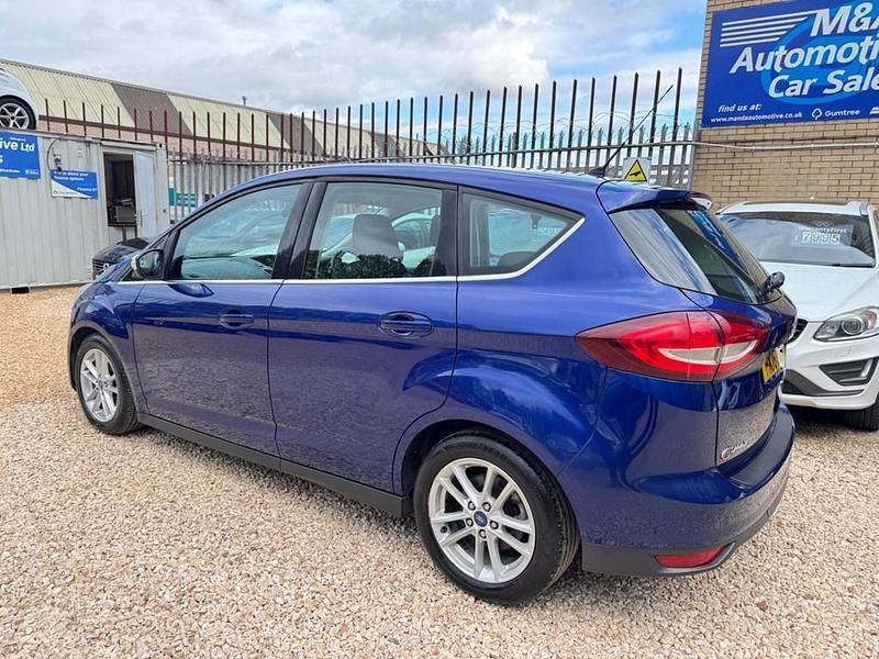 Second-hand Ford C-MAX Zetec 120 CP (88 kW) 2016 Albastru Monovolum