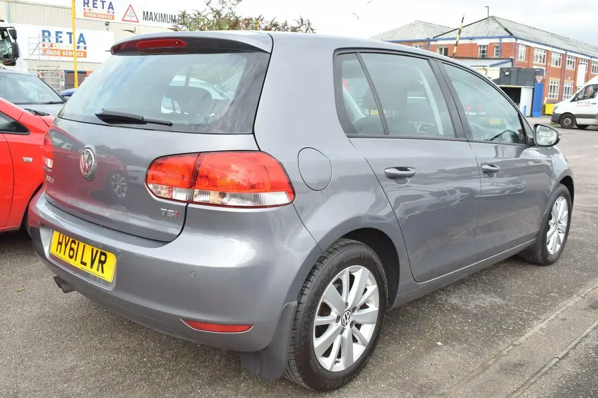 Used VW Golf VI Match 122 HP (89 kW) 2011 Grey Hatchback