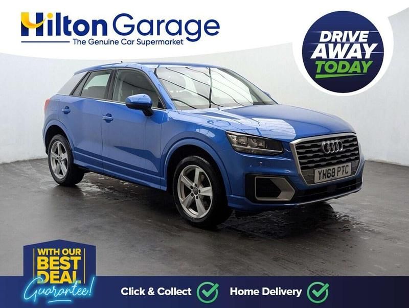 Used Audi Q2 Sport 116 HP (85 kW) 2018 Blue SUV