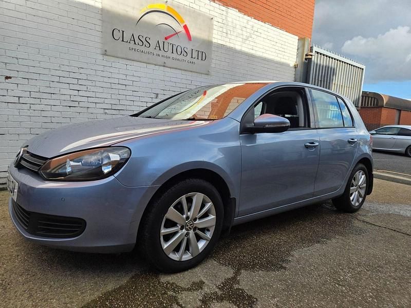 Used VW Golf VI Match 2011 Blue Hatchback
