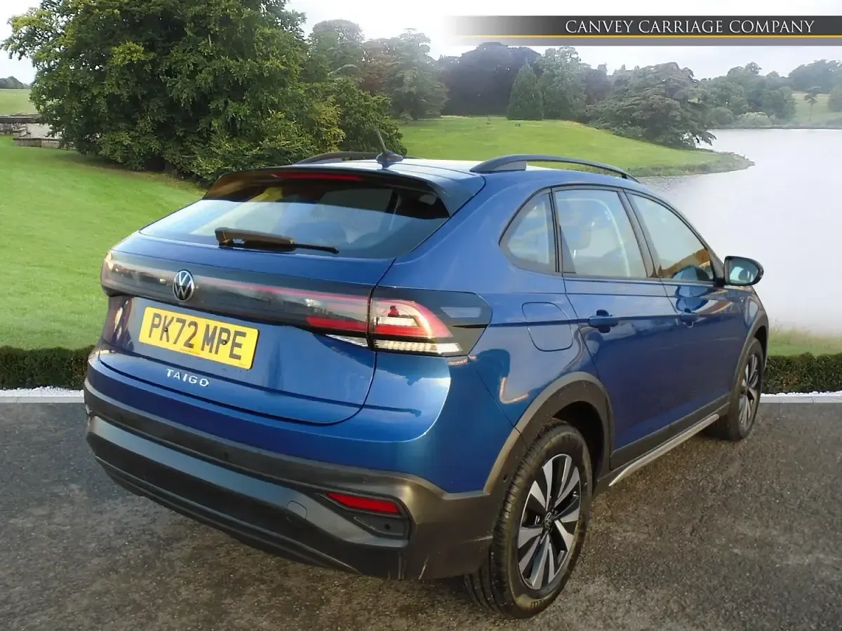 Used VW Taigo Life 95 HP (69 kW) 2022 Blue SUV