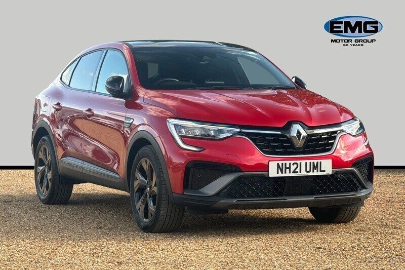 Red Used 2021 Renault Arkana R.S. SUV | £16,995 (Fair price) - Image 1/3